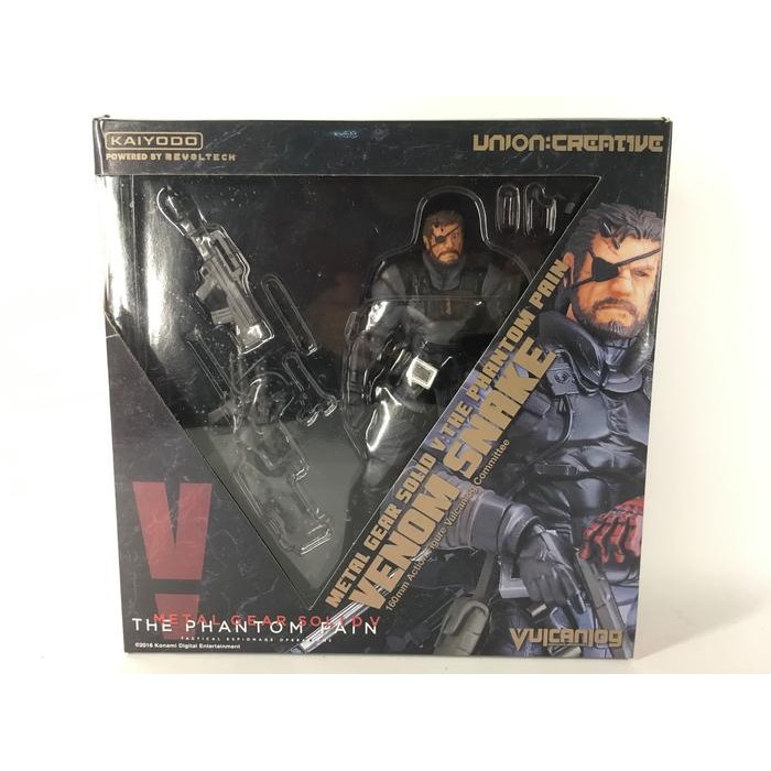 h4d2- Revoltech Venom Snake Metal Gear Solid Mgs Figure Army New Mib