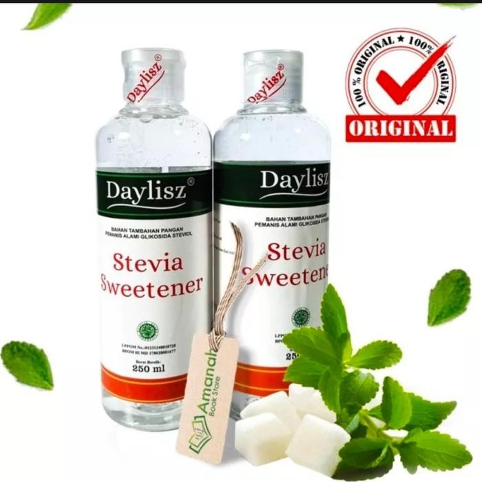 5r6v- Gula Cair Stevia Isi 250 Ml