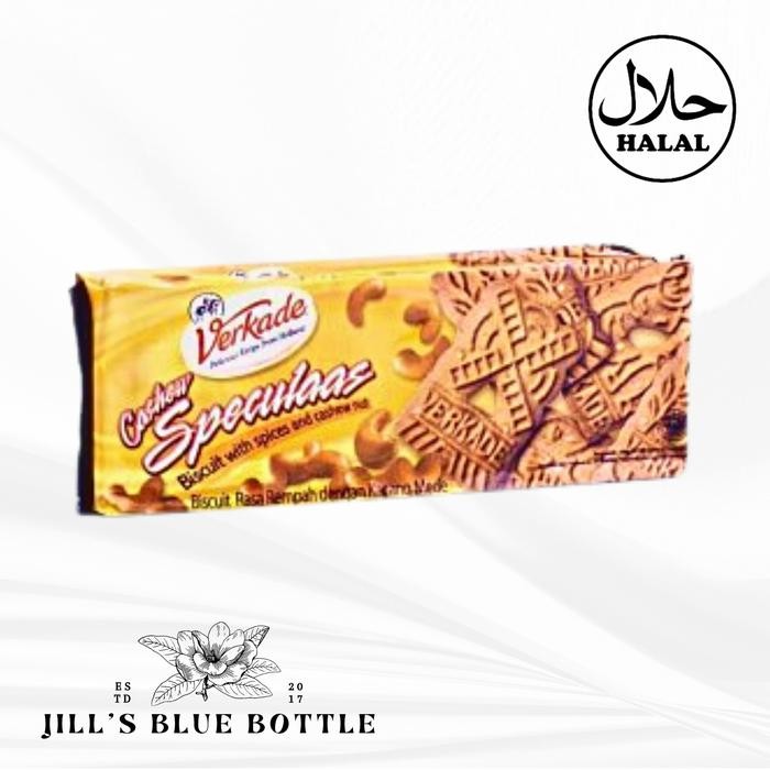 ORIGINAL! Biskuit Verkade Speculaas Mede Cashew 200gr