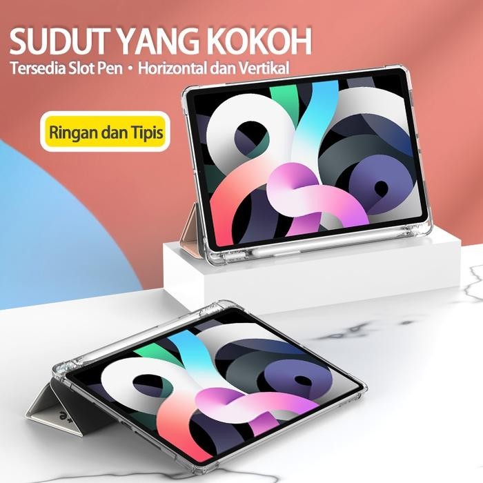 Horizon - Ipad Case For Ipad Gen 9 Ipad Air 5 Air 4 Case Mempunyai Slot Pen Ipad Gen 10 Case Ipad