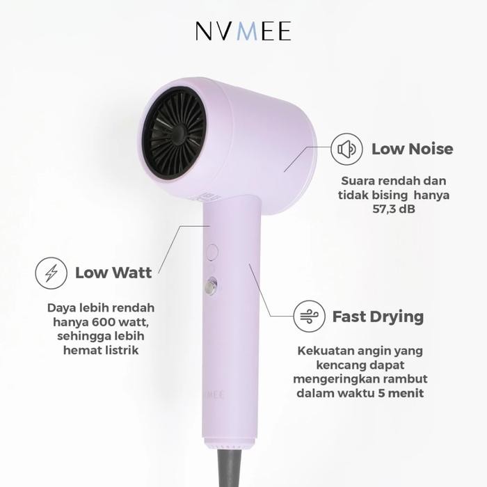 MSBB- NVMEE Luna Hair Dryer Hairdryer Pengering