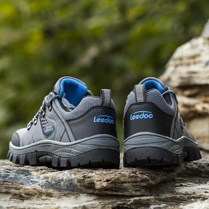 Leedoo Sepatu Hiking / Sepatu Gunung Sepatu Outdoor Pria Antiselip Mh202