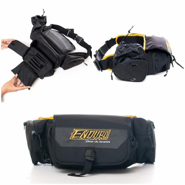 Tas Pinggang Trabas Pria Xdhose Trail Adventure Motocross Waterproof Terlaris