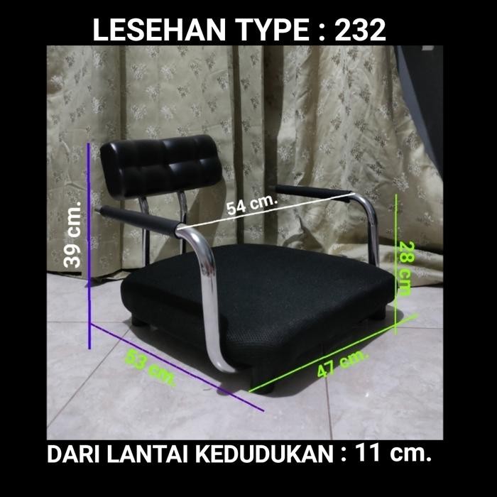 Kursi Lesehan, Tangan Terbuat Dari Besi, Sandaran Kuat, Model Terbaru Pasti Ori