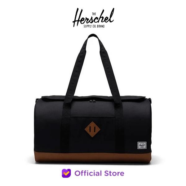 Herschel 37L Heritage Duffle Bag - Black