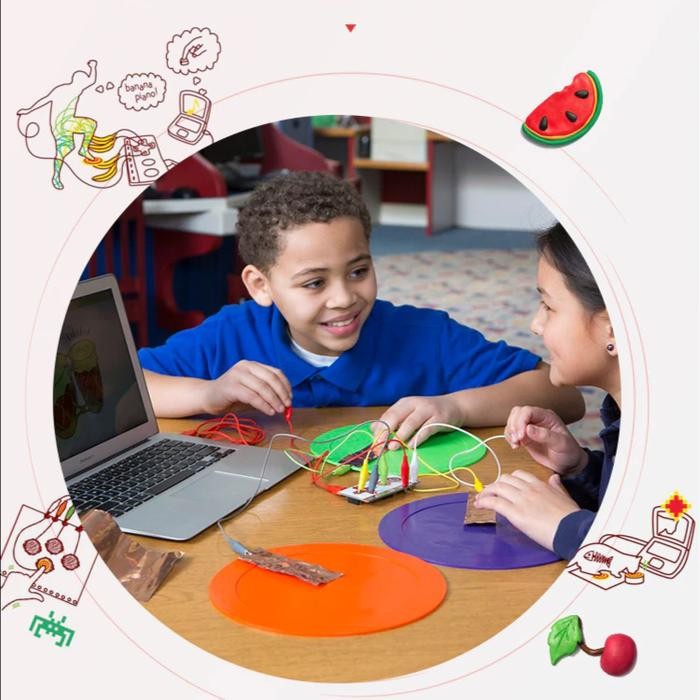 q1k9- Promo Makey Makey Starter Kit Kickstarter Trainer Elektronik Micro