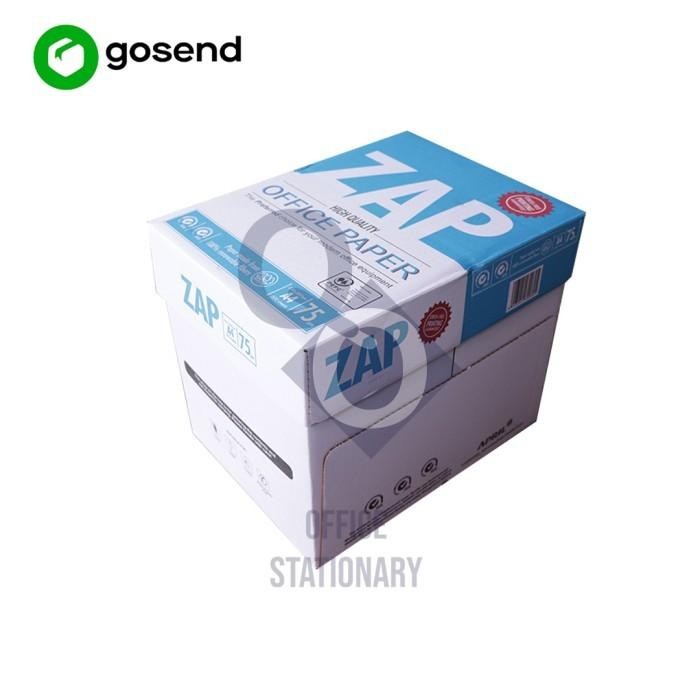 ProsesCPT- Kertas Hvs A4 75 Gr Paperone Zap Paper One Ekon Pplite Sidu 1 Dus 5Rim - Ekon