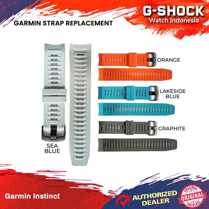JaminMutu- Premium Rubber Strap Garmin Instinct / Strap Garmin Instinct Tactical