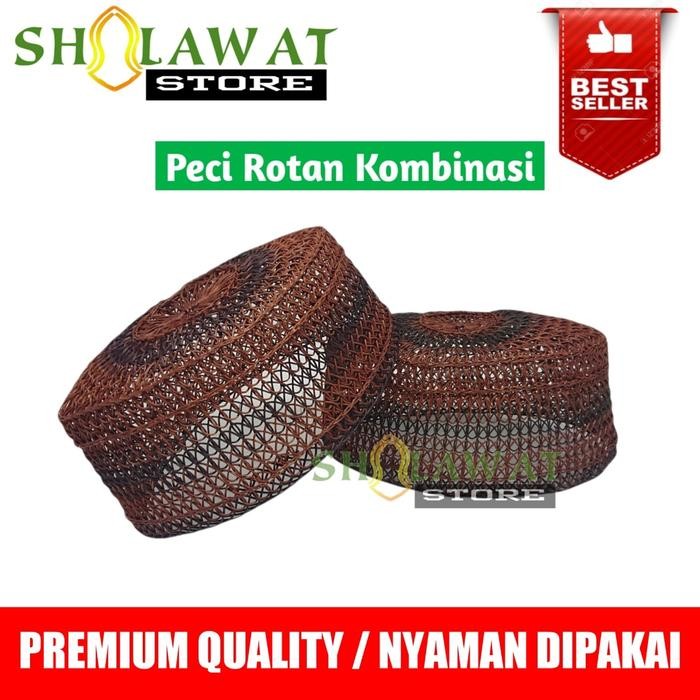 ASLI Kopyah Rotan/Peci Rotan Akar/Peci Karang/Songkok Rotan/Kopiah Rotan READY STOCK