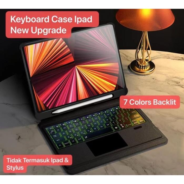 Terlaris T5207D Case Keyboard Backlight IPad Pro 11 inch 2018 2020 M1 2021 SALE