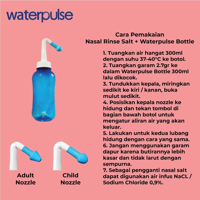 Waterpulse Nasal, Semprotan Hidung, Garam Nasal