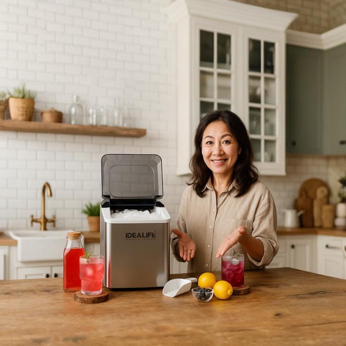 Idealife - Ice Maker - Pembuat Es Batu (Il-121)