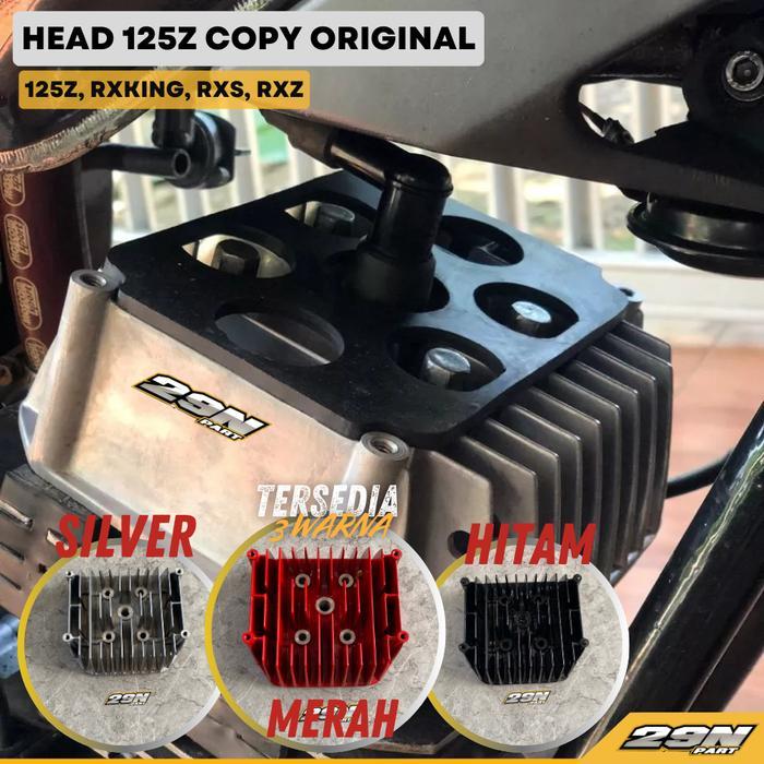 Block Blok Silinder Cylinder Head Motor Yamaha 125Z 125 Z Standar SKUIS SQUIS 14 15 PNP RX KING