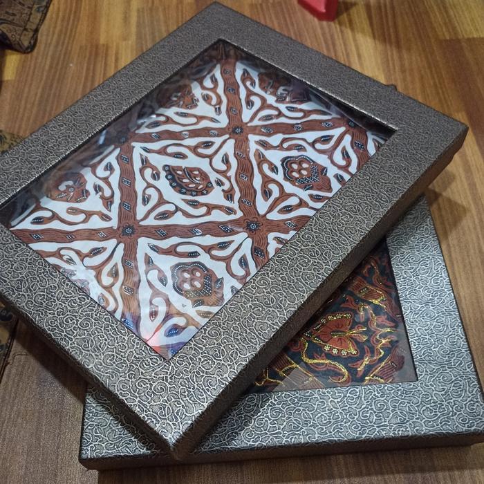 dus box bungkus batik cocok buat kado sovenir hadiah kain dan kemeja
