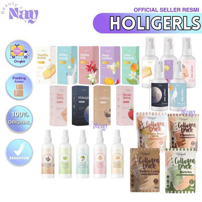 HOLIGRELS BODY MIST HOLIGRELSKINCARE BODYMIST BPOM