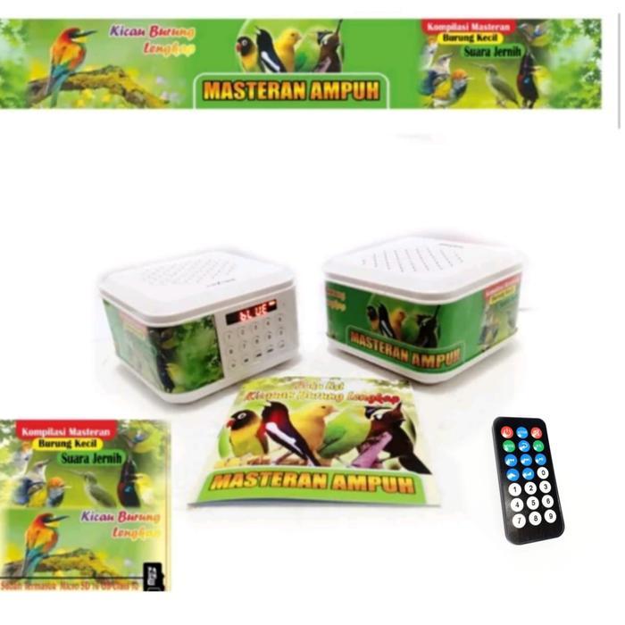 masteran burung kicau speaker audio moncer suara go juara ampuh lomba
