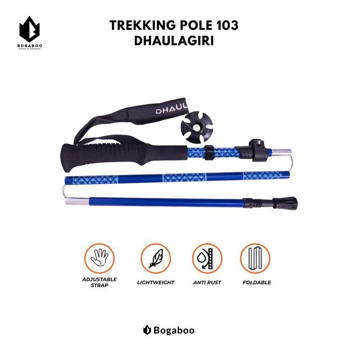 Eiger Oficial - Trekking Pole Lipat 103 - Tongkat Pendaki - Tongkat Gunung - Tracking Pole