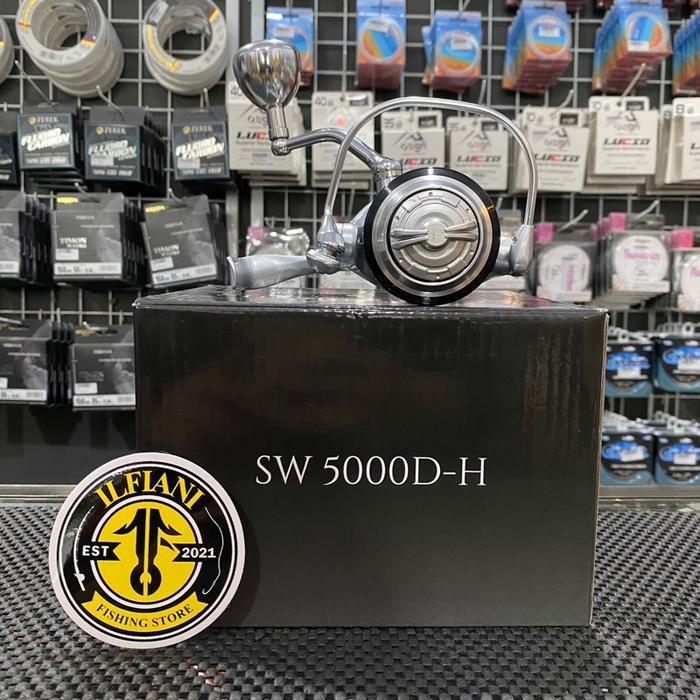 Reel Silver Rays Sw Tridentech 5000, 6000, 8000 || Gulungan Pancing Silver Rays 100% Original - SW 5