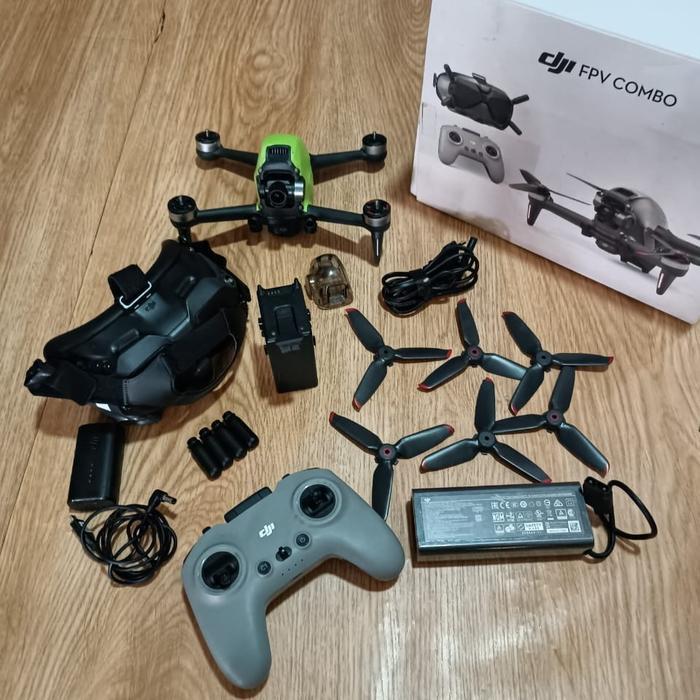 drone DJI FPV lengkap fullset