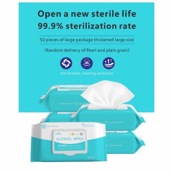 Promo (Promo Buy 3 Get 1) Tissue Basah - Chando Sterilization Wipes Terlaris