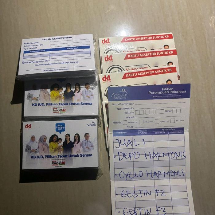 kalender penanda jadwal suntik ulang di bidan isi 20