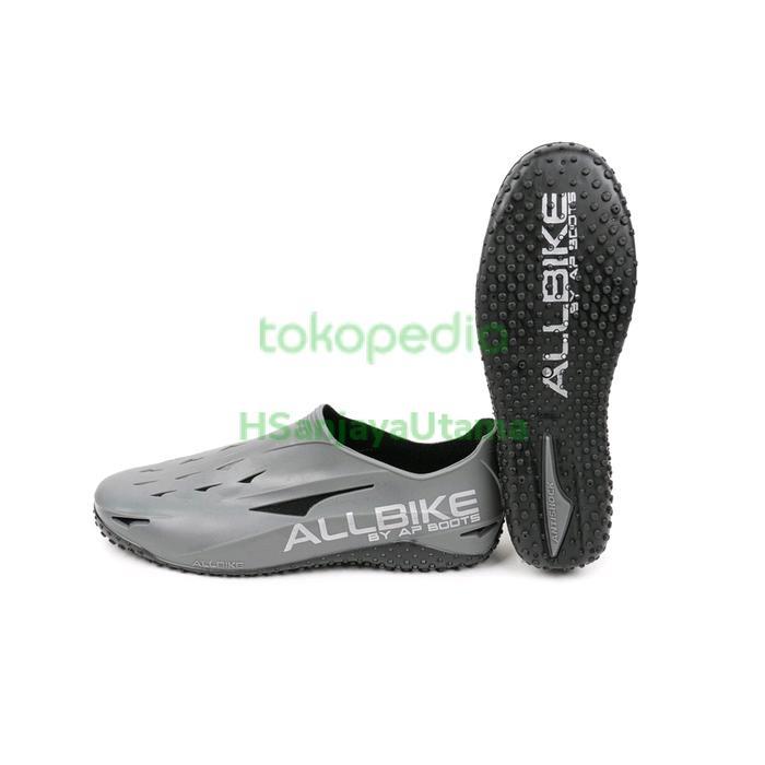 Sepatu Sepeda Road Bike All Bike 2 Sepatu Bersepeda Abu