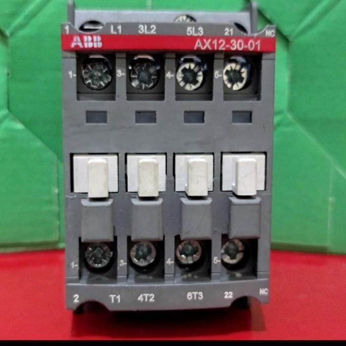 kontaktor abb ax12-30-01 25a 151220v