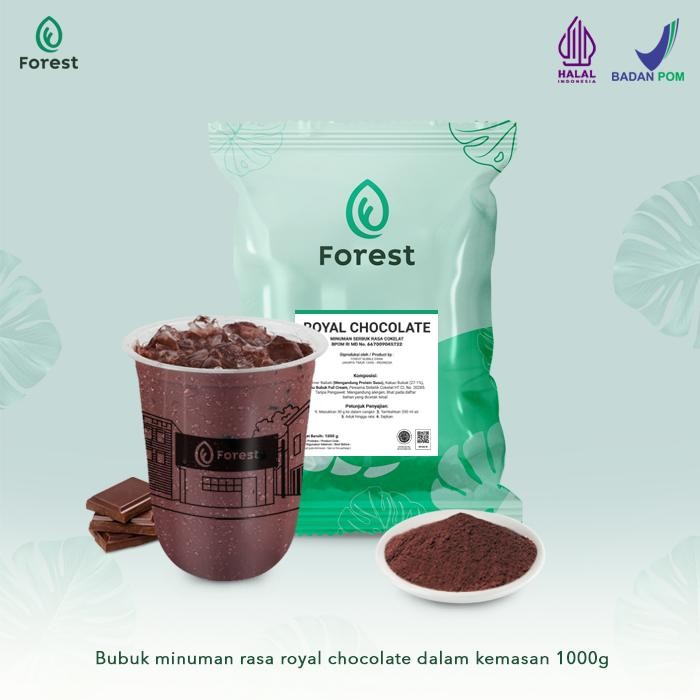 

oW.galiban - Bubuk Minuman Royal Chocolate Powder 1Kg Forest Bubble Drink
