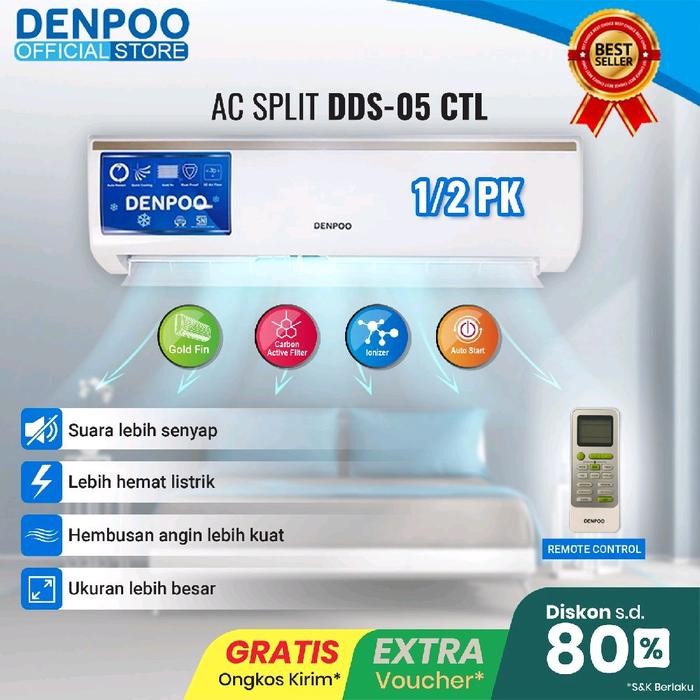 AC DENPOO DDS 05CTL 1/2pk