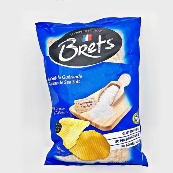

BRETS POTATO CHIPS ORIGINAL SEA SALT 125GR - KERIPIK KENTANG IMPORT