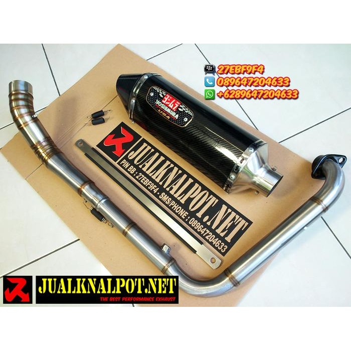 Knalpot Ninja Rr Mono, Z 250 Sl Yoshimura R77 Carbon Full System
