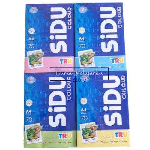 

NEW PRODUK KERTAS HVS SIDU WARNA A4 70GR 1 RIM 500 LEMBAR HVS SINAR DUNIA COLOUR WARUNG ARA67