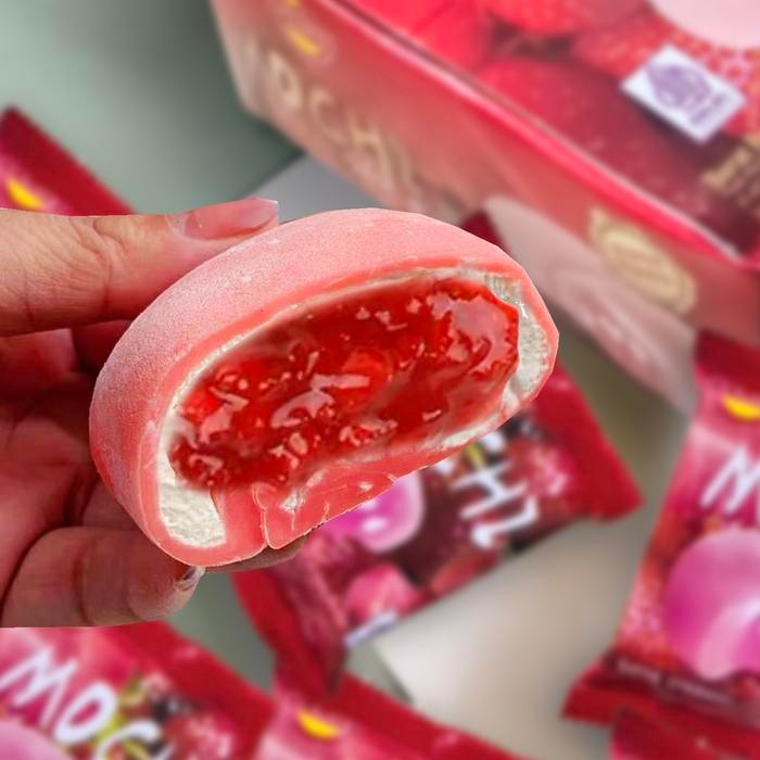 

COD Simpan pada suhu ruang/SUPER Mochi 12pcs/kue mochi/mochi daifuku /Camilan Premium / Mochi Lembut