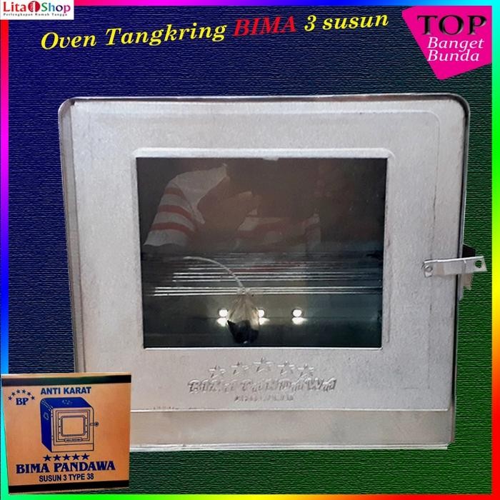 Oven Kompor Tangkring Bima Pandawa 3 Susun