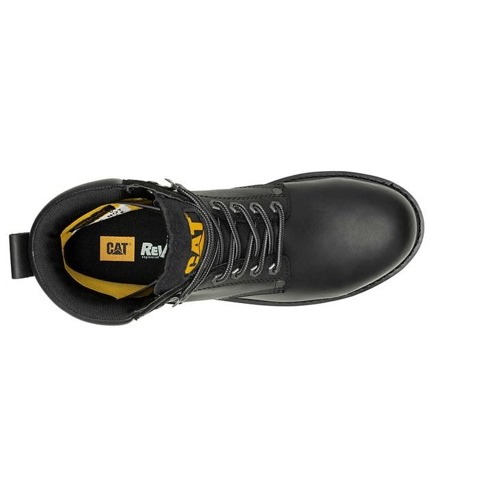 SEPATU SAFETY CATERPILLAR SECOND SHIFT WP ST BLACK