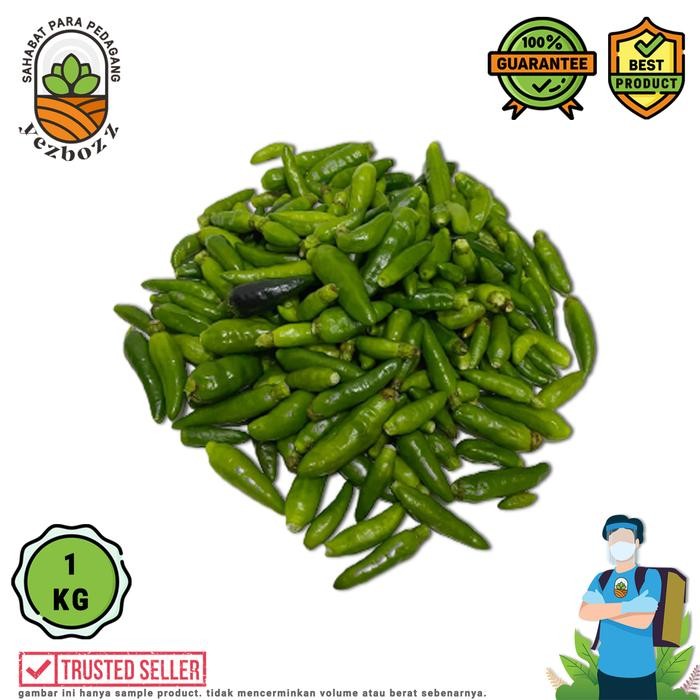 

Pilihan- Cabe Rawit Ijo / Hijau Petik Per 1000 Gram (1 Kg)