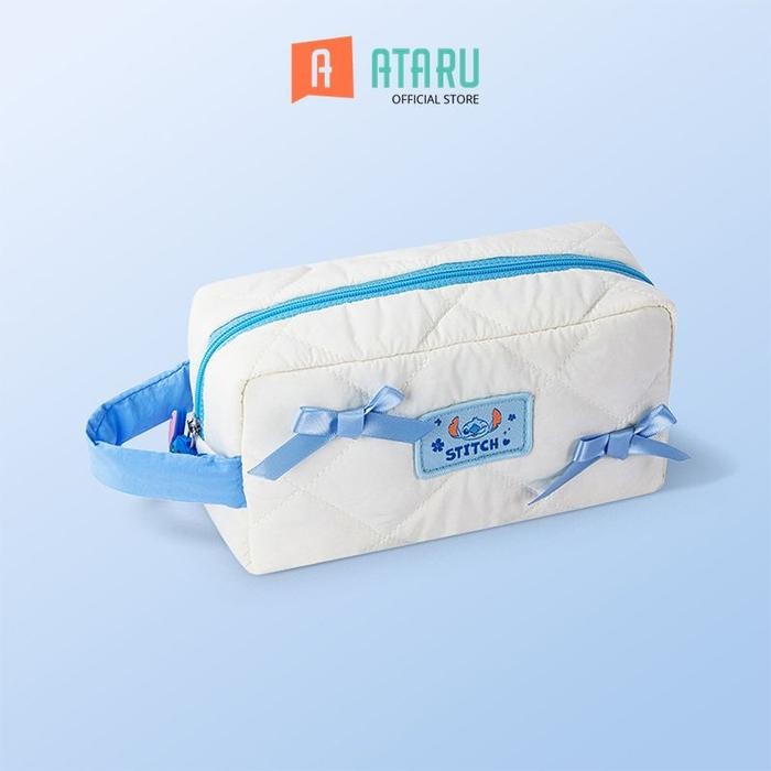 

Sale Ataru Tempat Pensil Stitch 241W2 - Putih/Biru Pouch Pensil Pulpen Pencil Case Tempat Alat Tulis