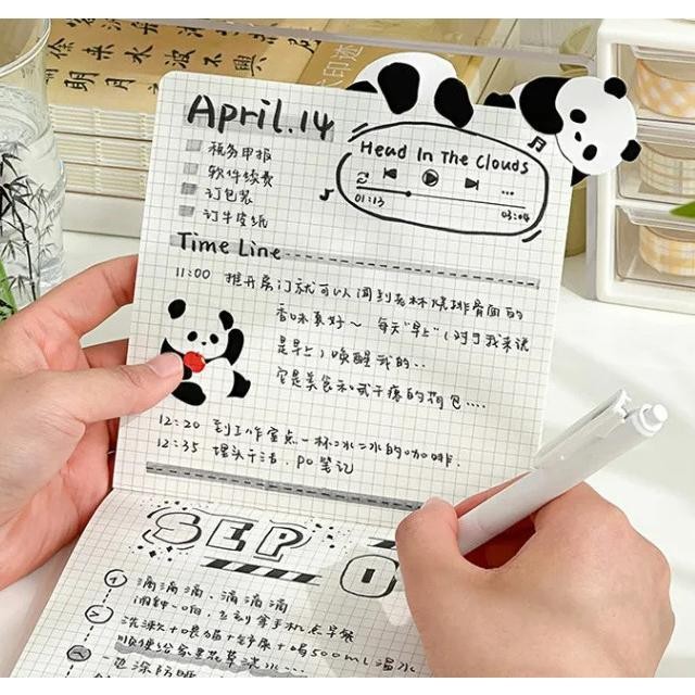 

Buku Tulis Aesthetic Panda Ms. Pa Edition Planner Journal Notebook Agenda