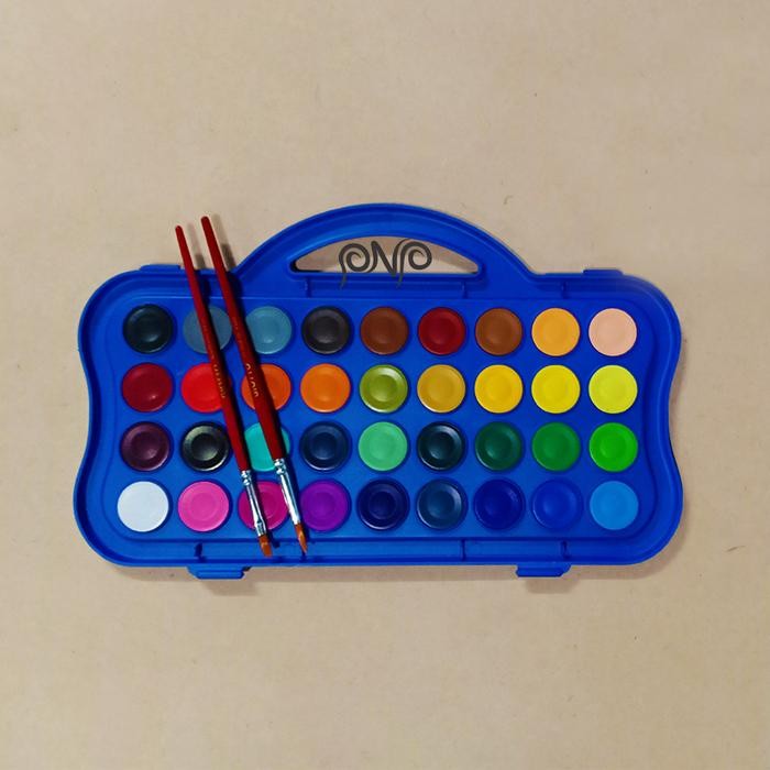 

NEW PRODUK GIOTTO ACQUERELLI MINI WATERCOLOR WATERCOLOUR CAKE CAT AIR POCKET 36 MAWAR-89