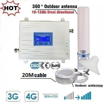 Signal Booster Hp 3Band 900Mhz/1800Mhz/2100Mhz