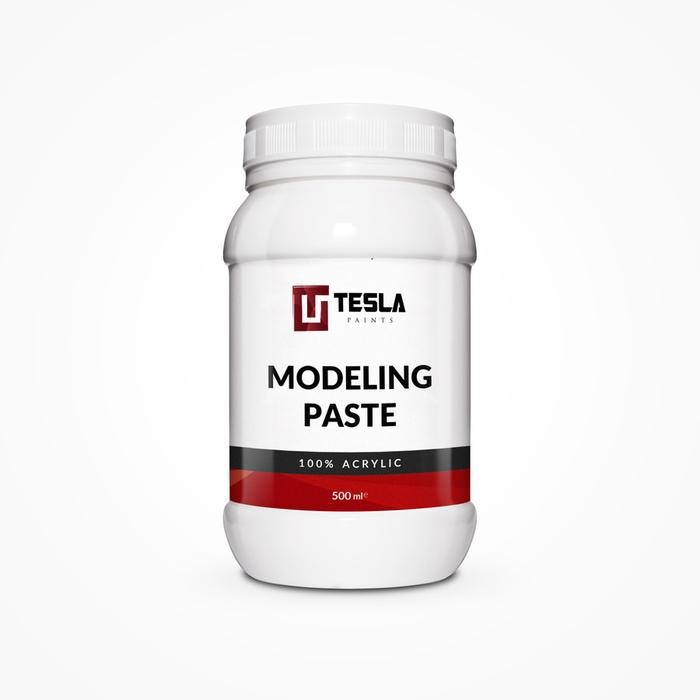 

NEW PRODUK TESLA PAINTS MODELING PASTE 500ML MAWAR-89