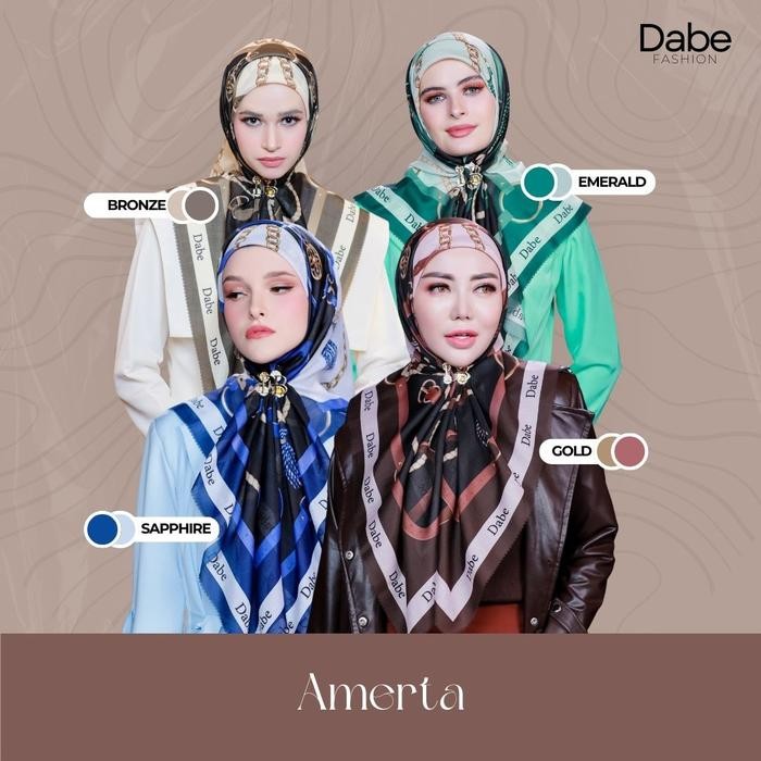 Pilihan- [Box + Bros] Hijab Amerta Scraft Dabe