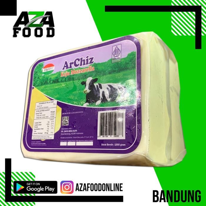 

Pilihan- Archiz Arla Mozzarella Cheese Pizza Topping 1 Kg