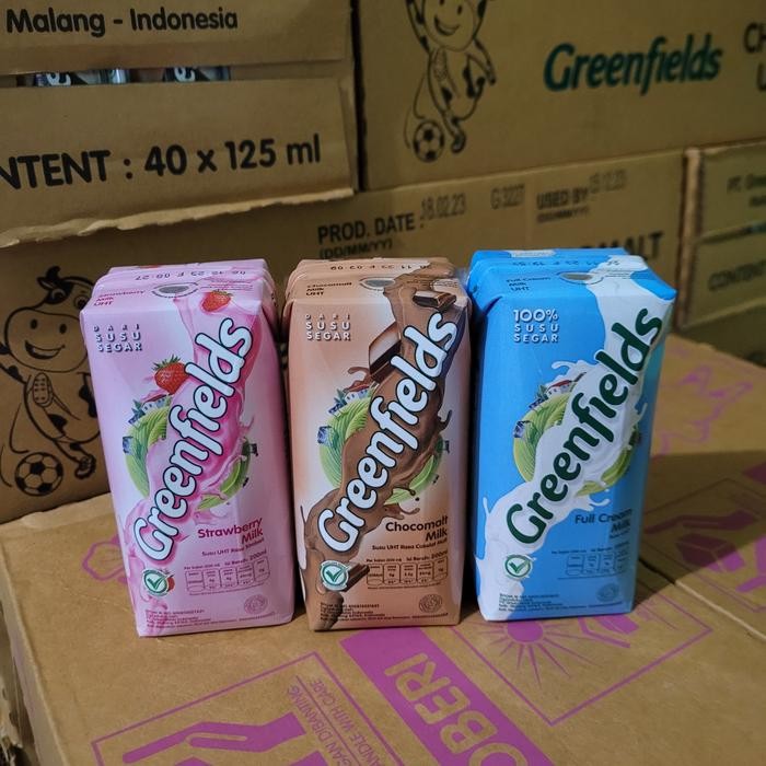 

Pilihan- Greenfields Uht 200Ml Isi 32 Pcs