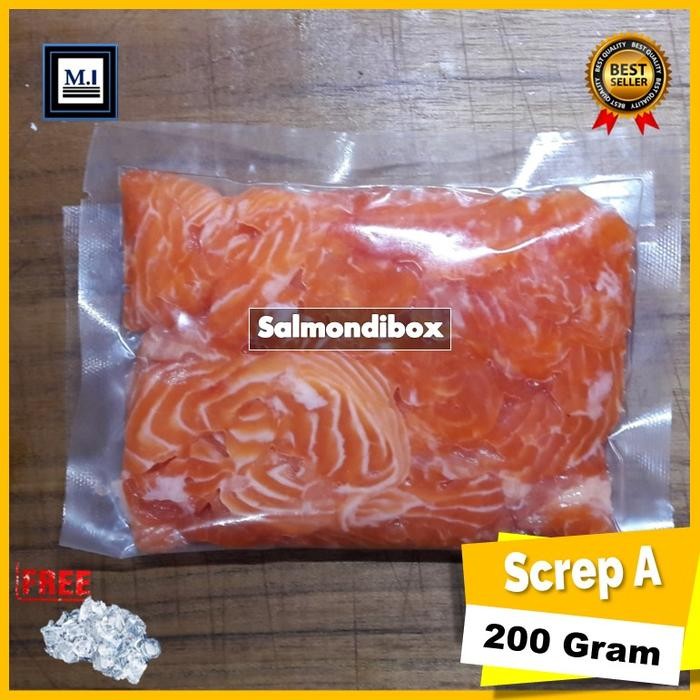 

Pilihan- Daging Salmon Scrap A (Bagus Untuk Bayi) @200Gram
