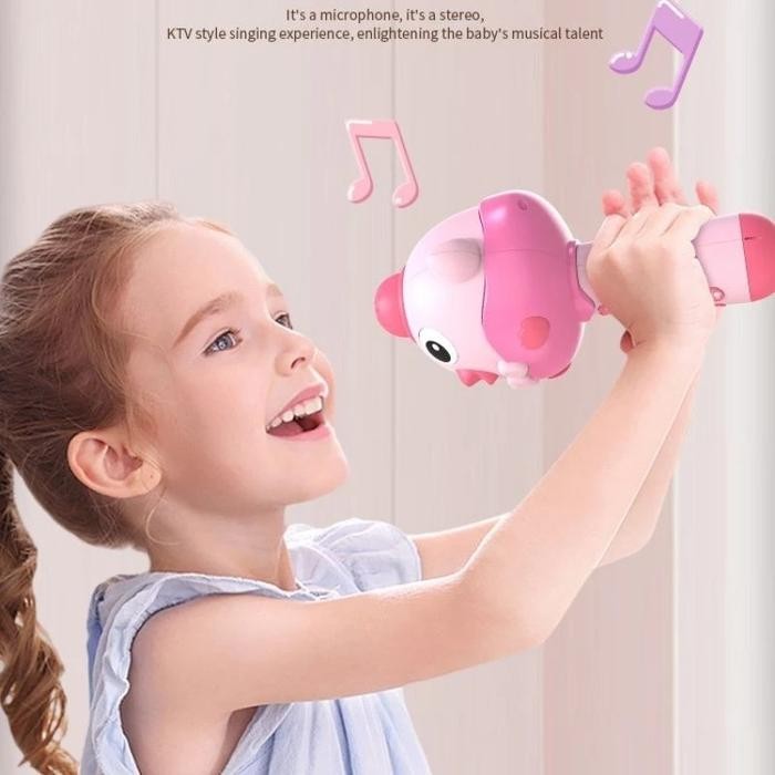 Cina VersiMainan Mikrofon Anak Mikrofon Speaker Kecil Anak Mikrofon Terintegrasi Anak Karaoke