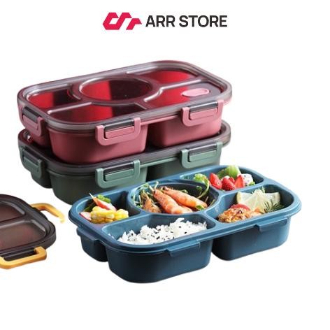 Kotak Makan Kotak Bekal Set Lunch Box Anti Tumpah Tempat Makan Anak Dan Dewasa
