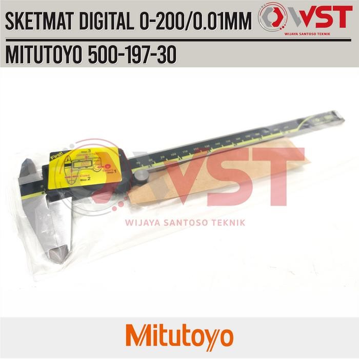 Pilihan- Mitutoyo Sketmat Digital / Digital Caliper / Sigmat 8" 500-197