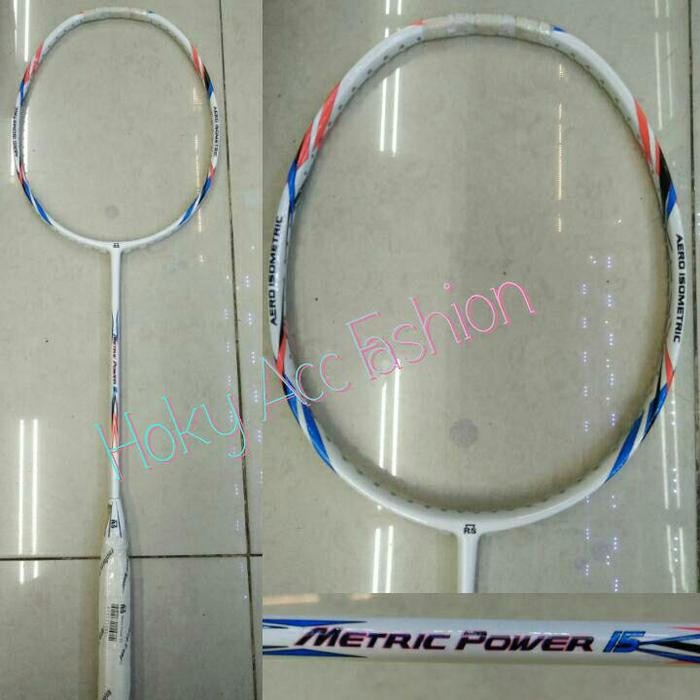 RAKET BADMINTON RS METRIC POWER 15 WHITE - ORIGINAL