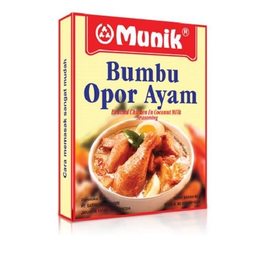 

Stok Baru Bumbu Masak instant Bumbu Munik Opor Ayam 65 Gr Pasti Enak